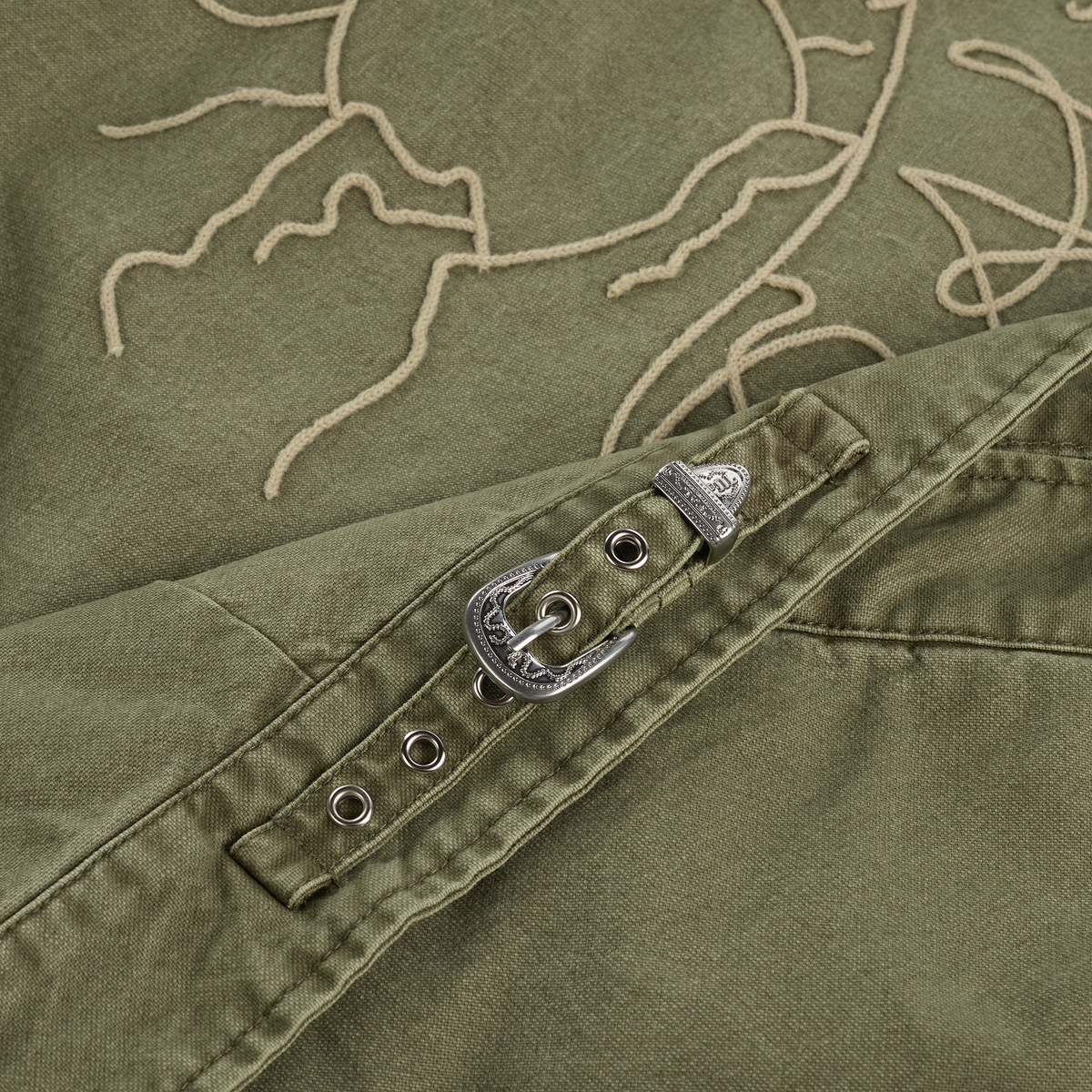 Gallop Jacket Washed Sage