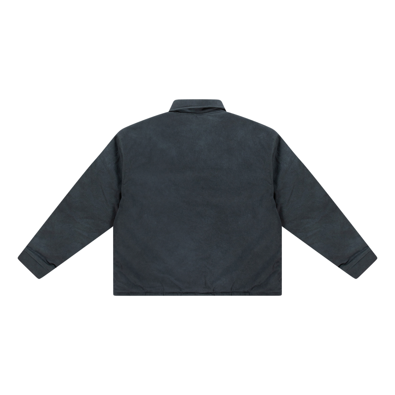 CDT Oversized Overshirt Moonwash Caviar