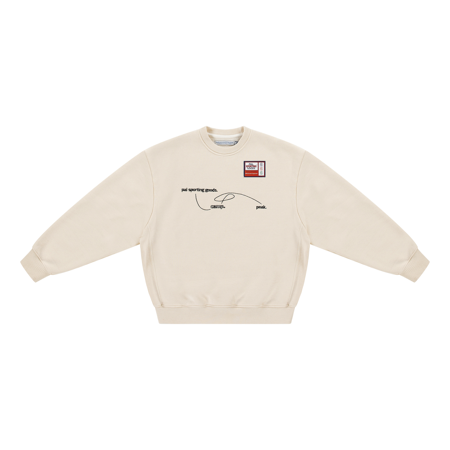 Elevation Gain Crewneck Marshmallow