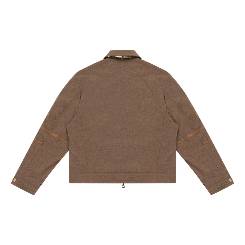 SAR Worldwide Twoway Zip Jacket Mocha