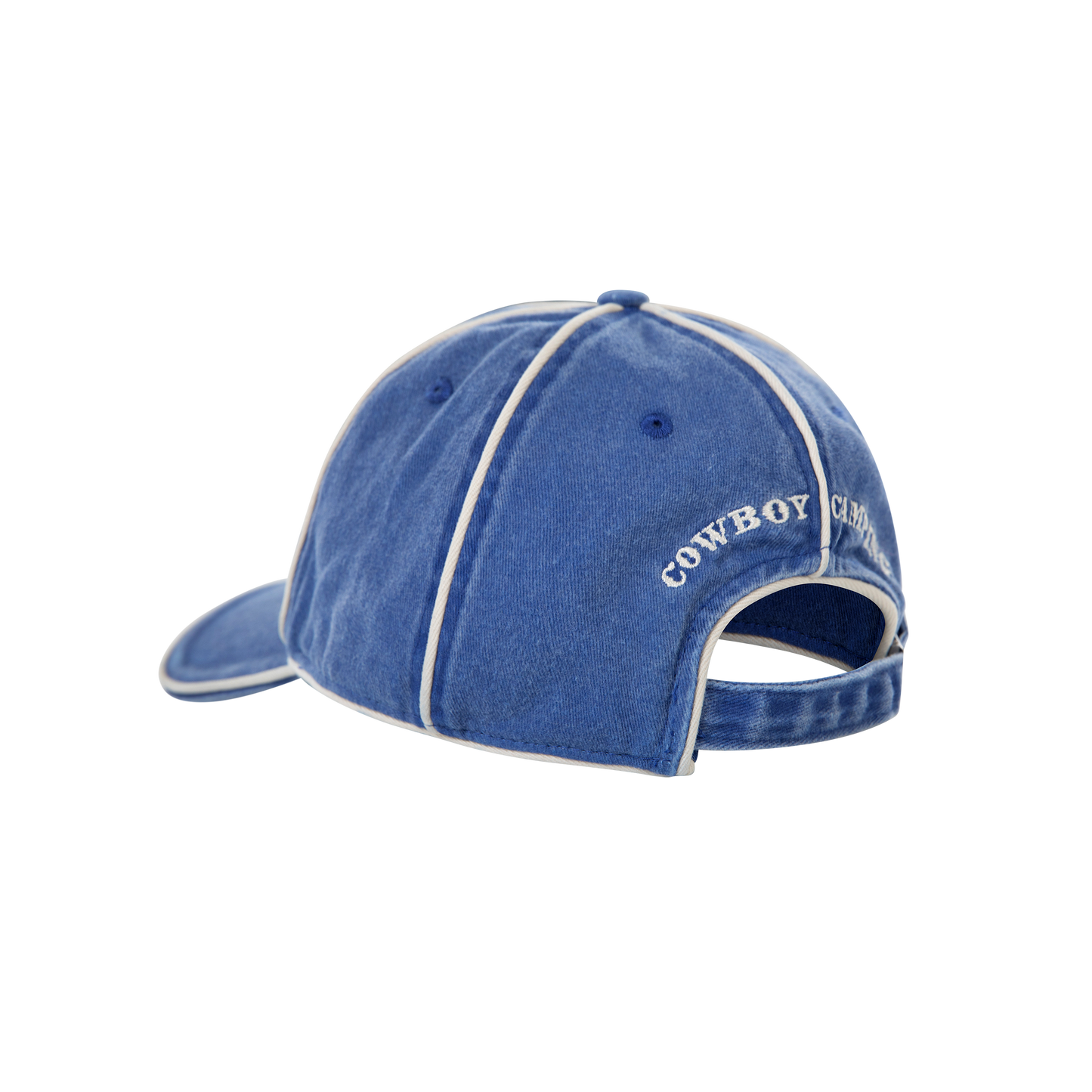 Cowboy Camping Cap Washed Blue