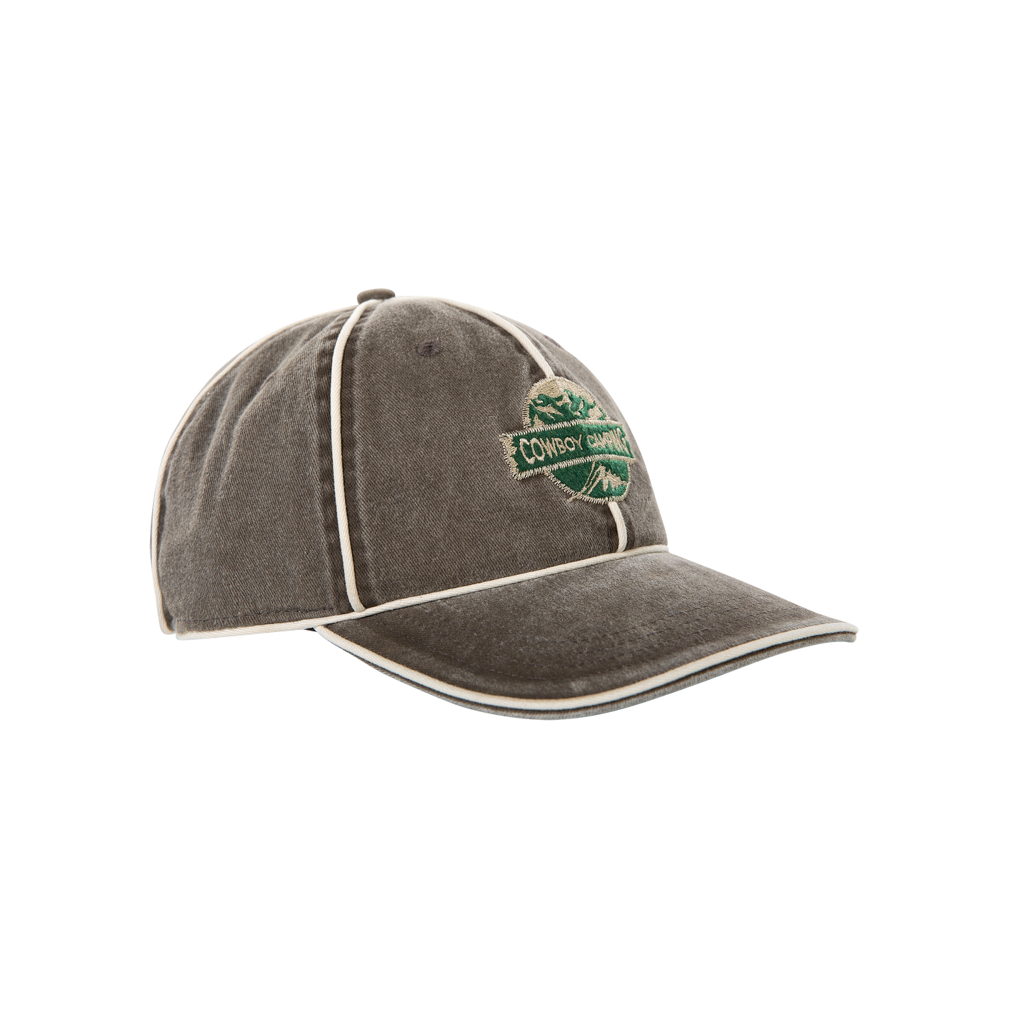 Cowboy Camping Cap Washed Brown