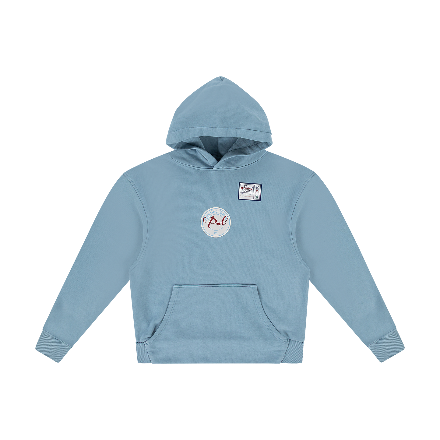 Cliff Divers School Hoodie Faded Denim