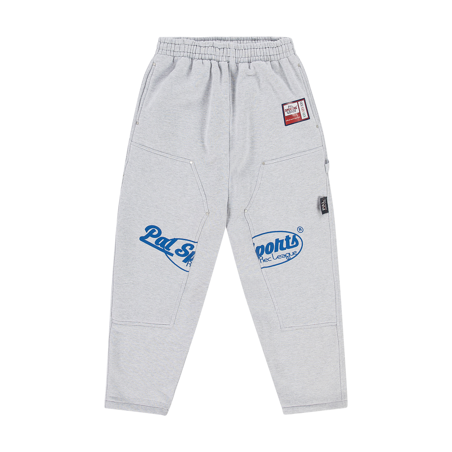 Rec League Double Knee Sweatpants Light Gray Marl