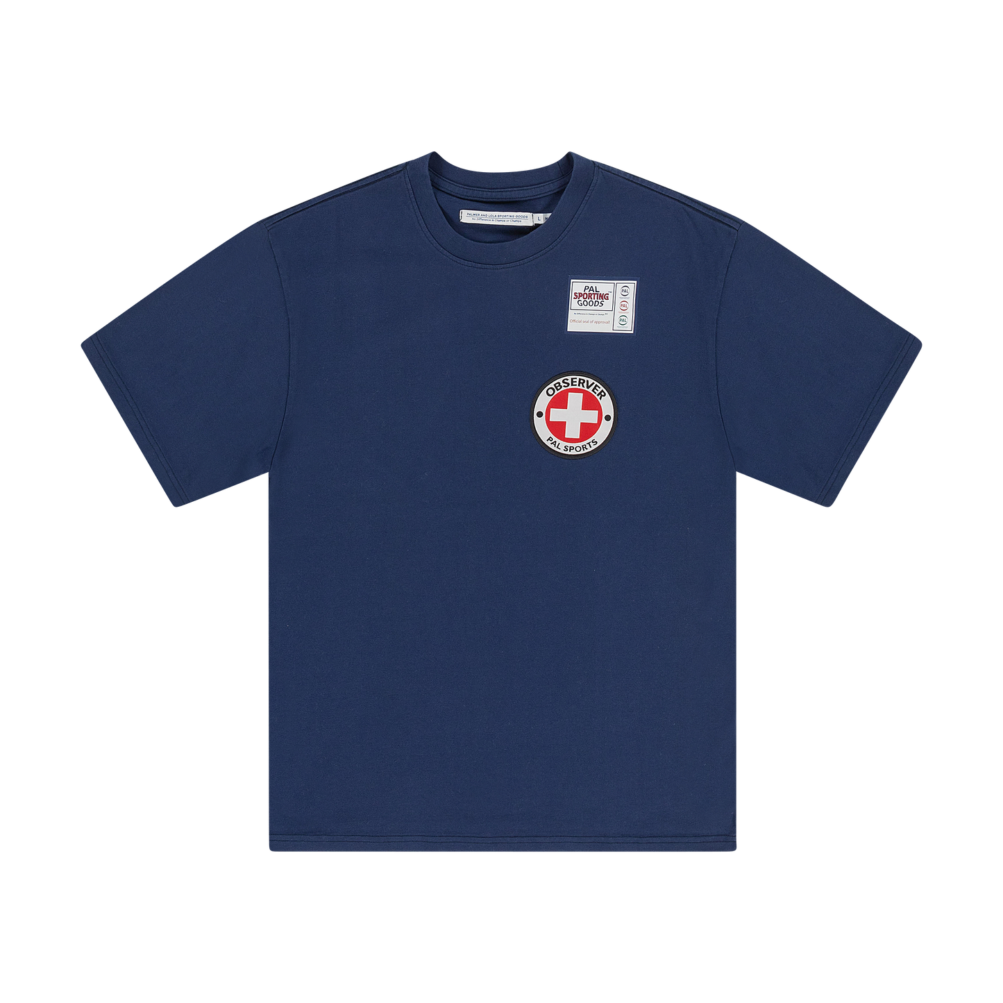 Observer T-shirt Medieval Blue