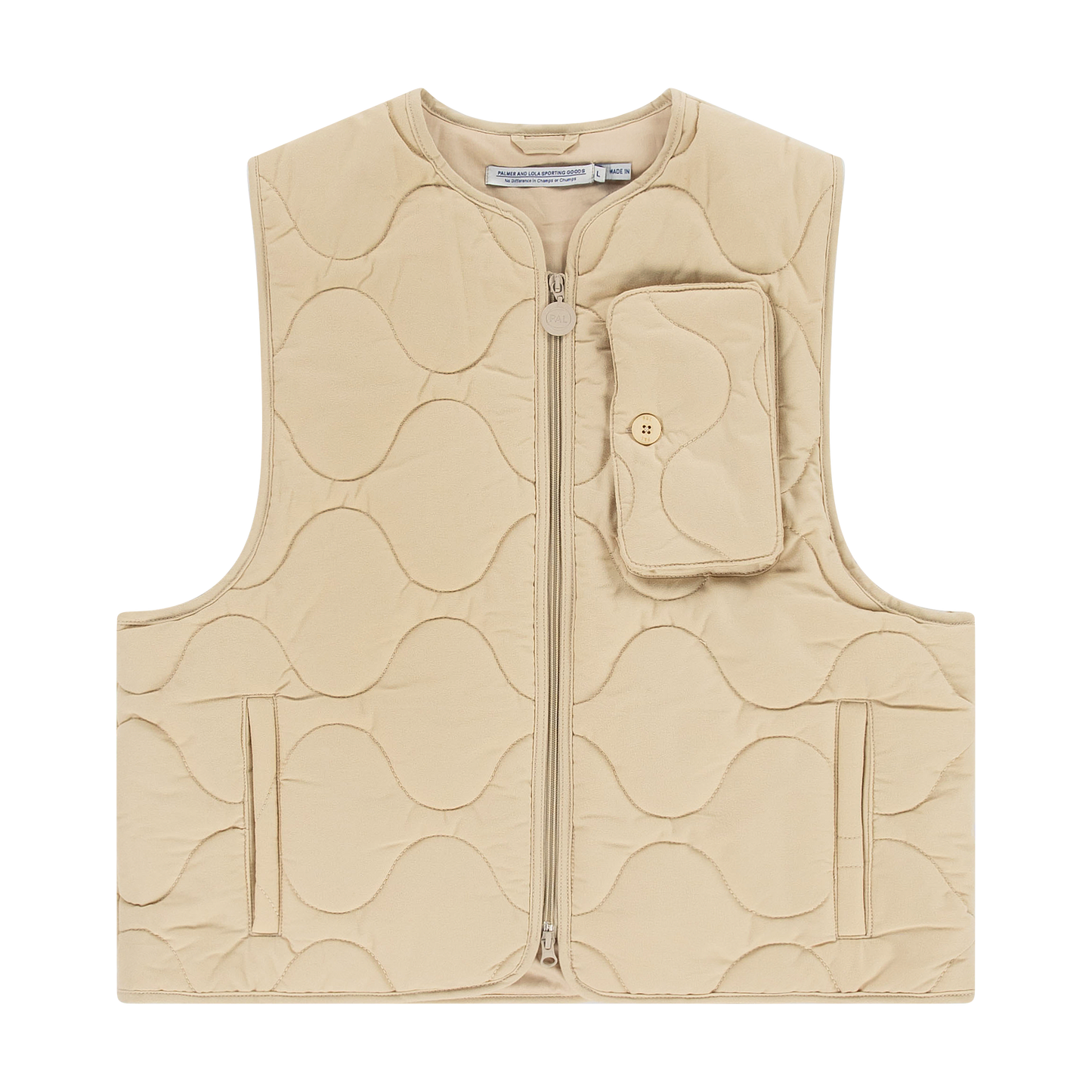 Club House Field Vest Marshmallow