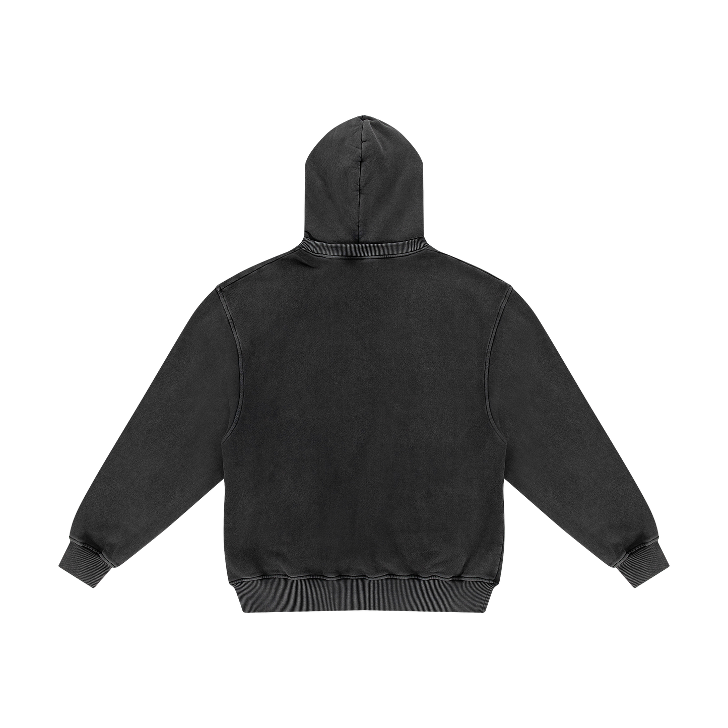 New TM Hooded Crewneck Caviar