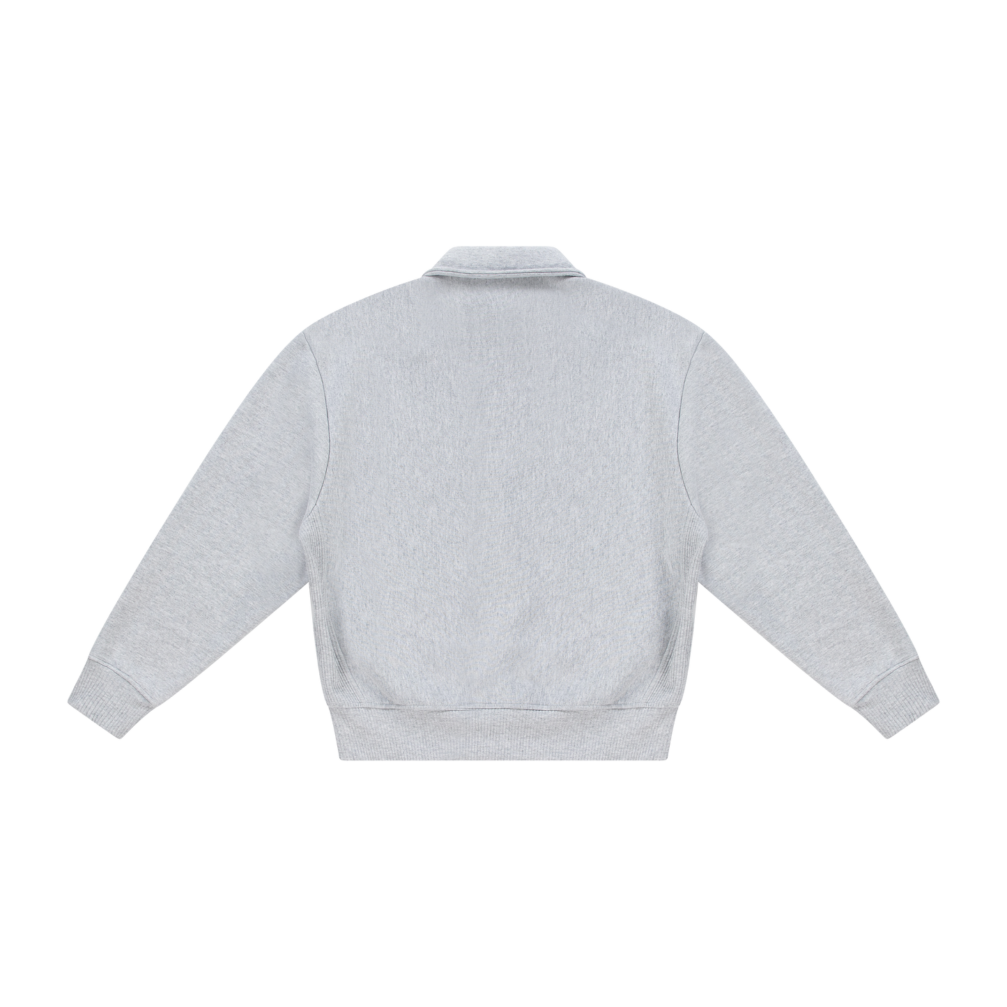 Pre Game Half Zip Light Gray Marl