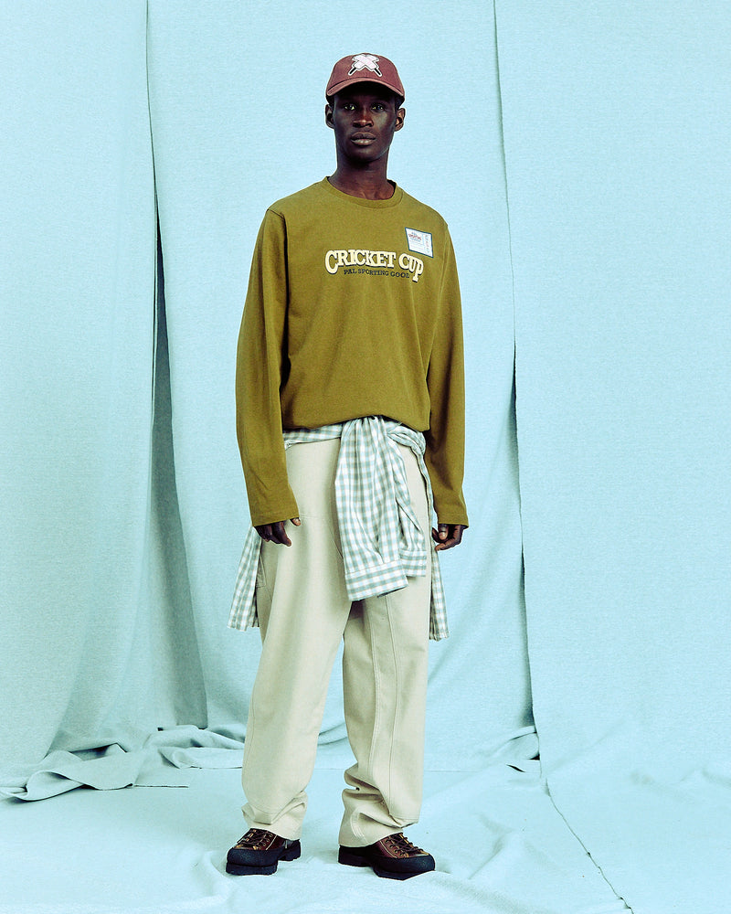 Cricket Cup Longsleeve Military Olive