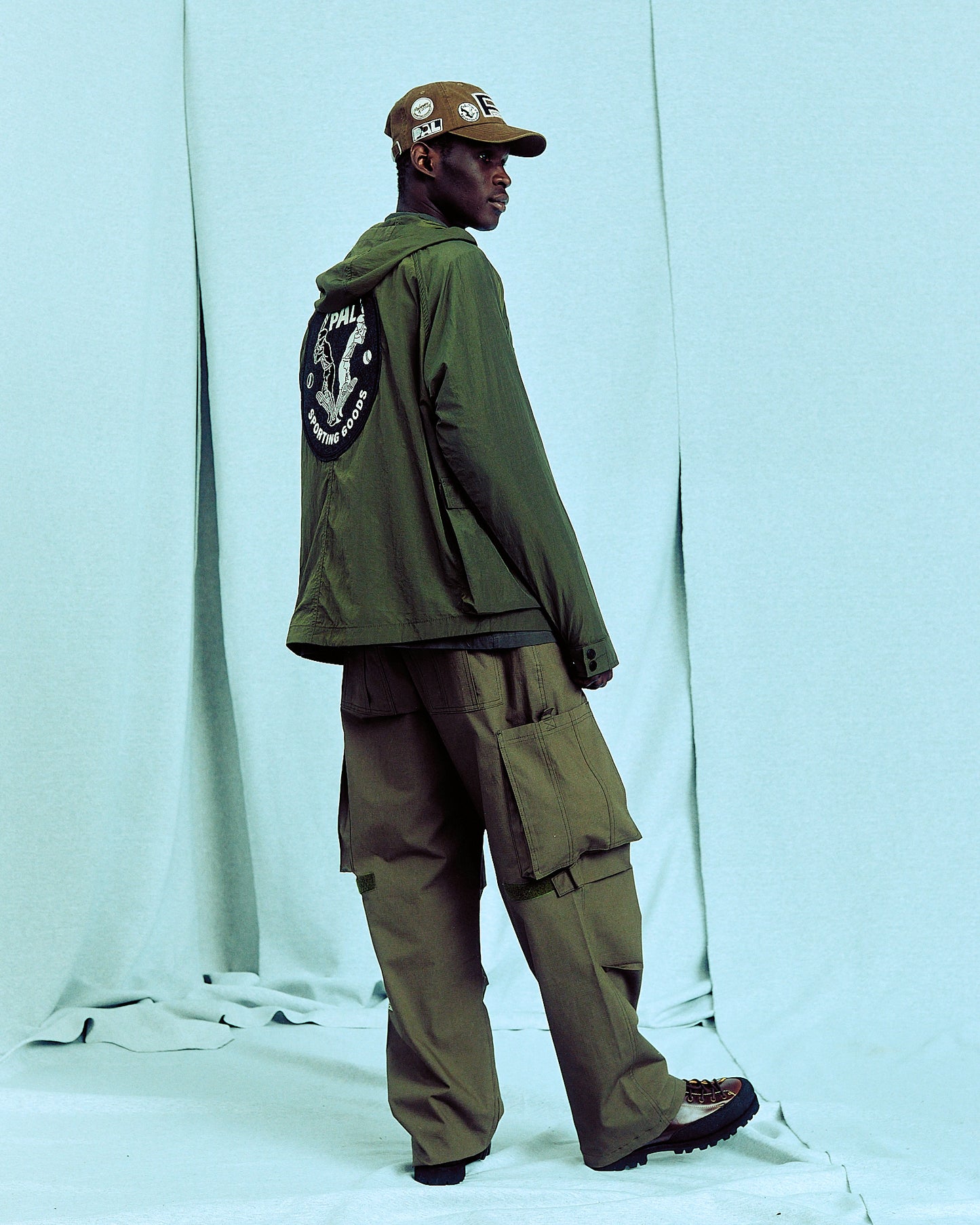 Batting & Fielding Hooded Overshirt Myrtle