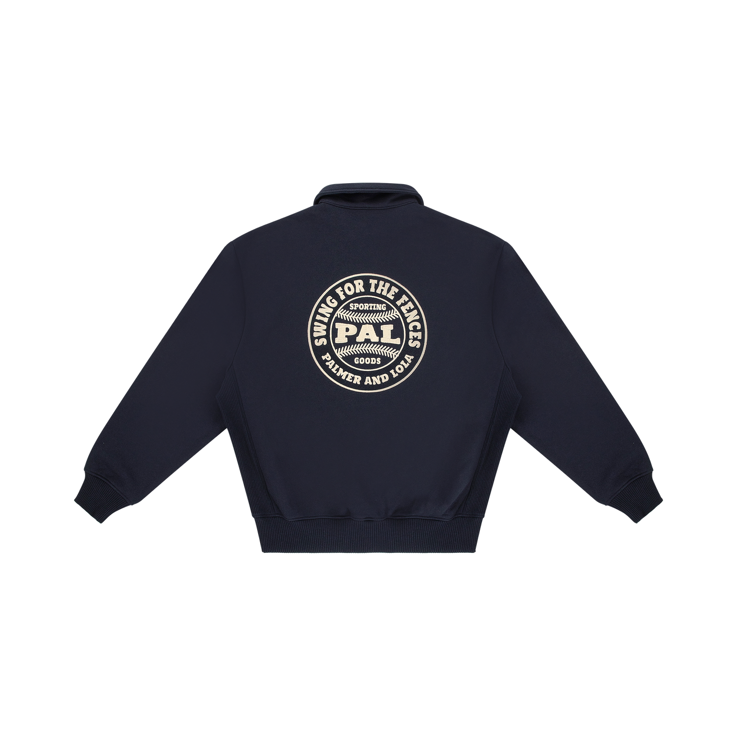 Swing For The Fences Half Zip - Packshot Back