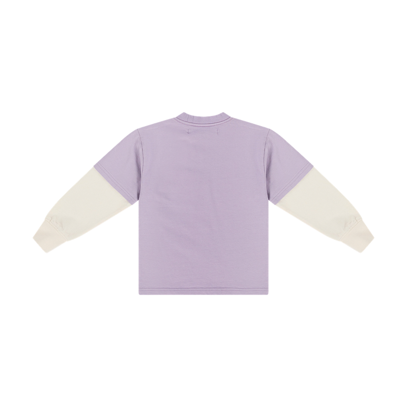 River Rats Double Sleeve Kids Longsleeve  Lilac Hills