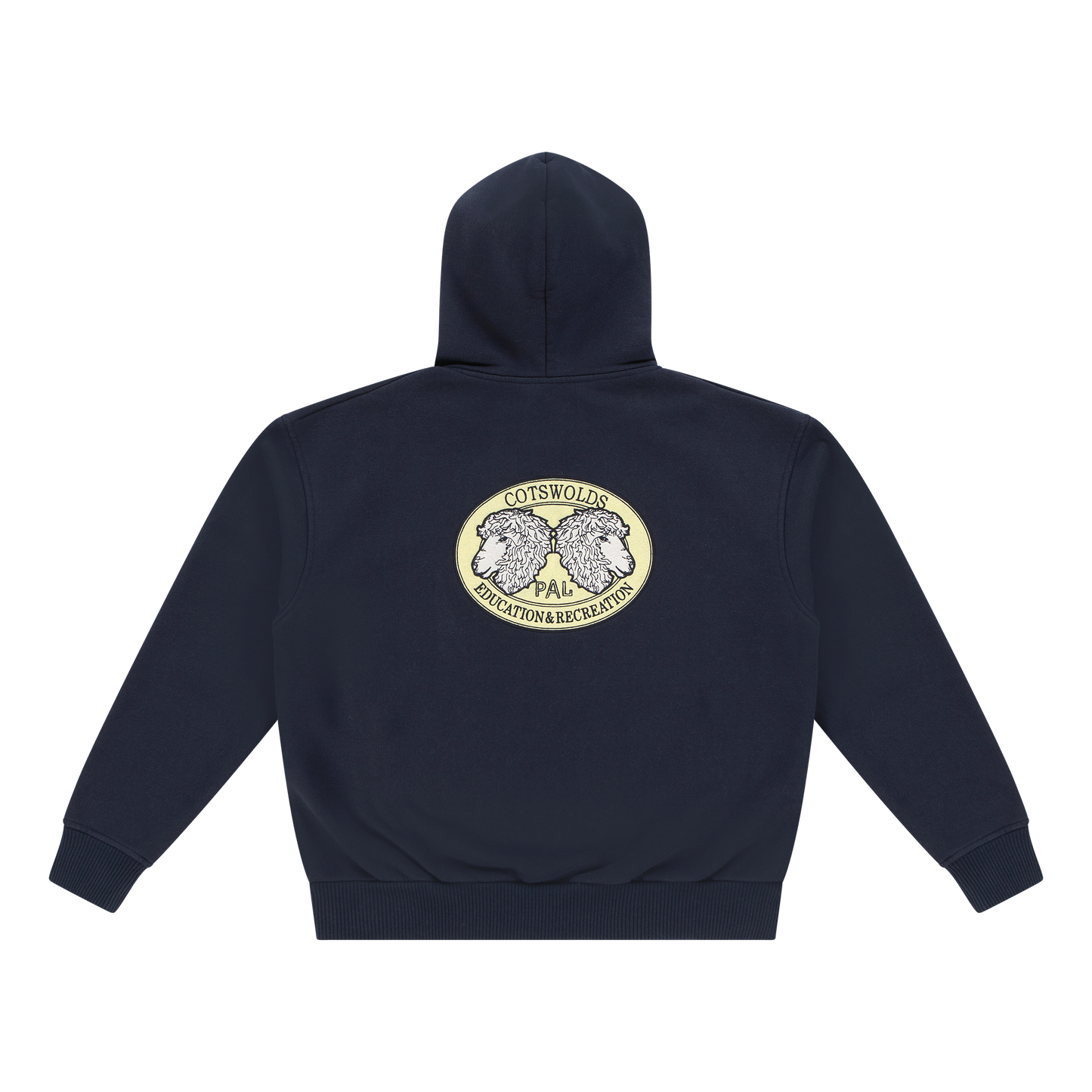 A Pint Of Sheep Full Zip Hoody Maritime Blue