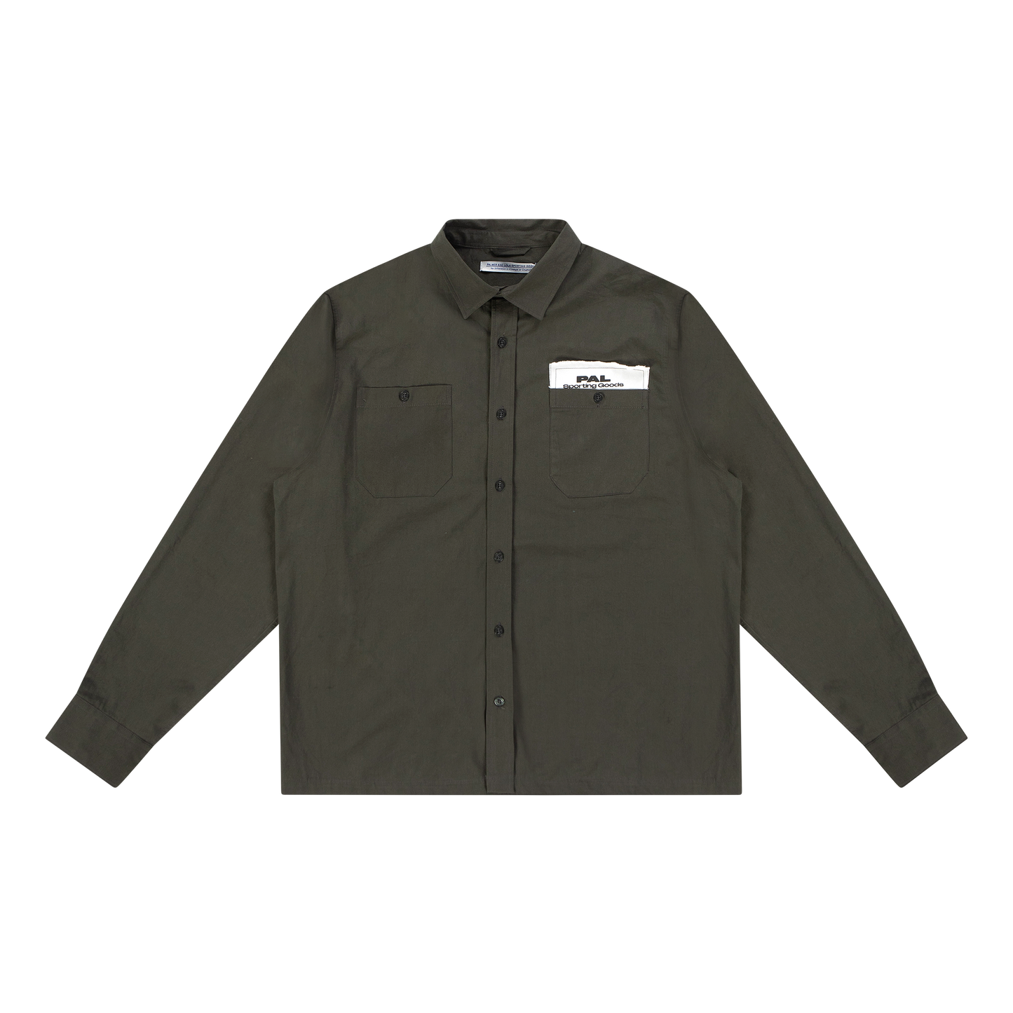 Passport Pocket Shirt Longsleeve Beluga