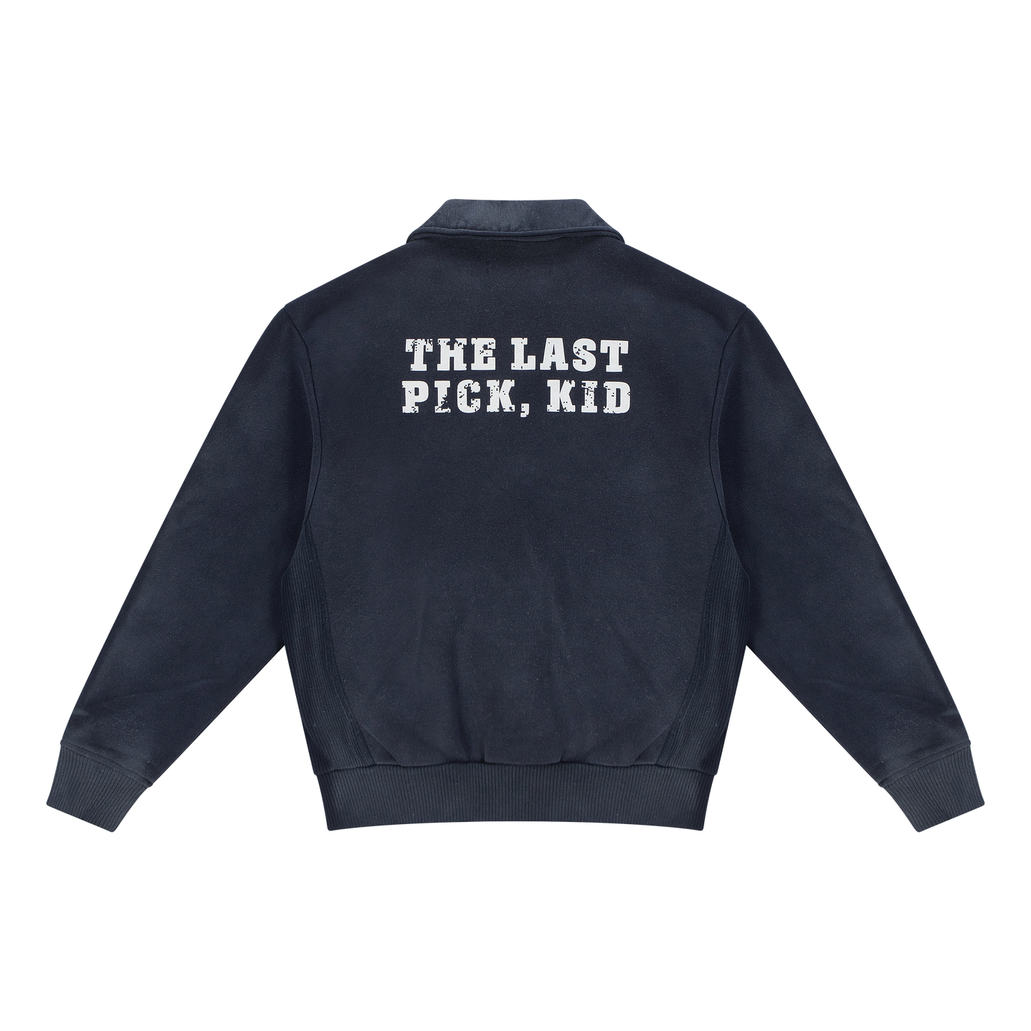 The Last Pick Kid Colar Zip Maritime Blue
