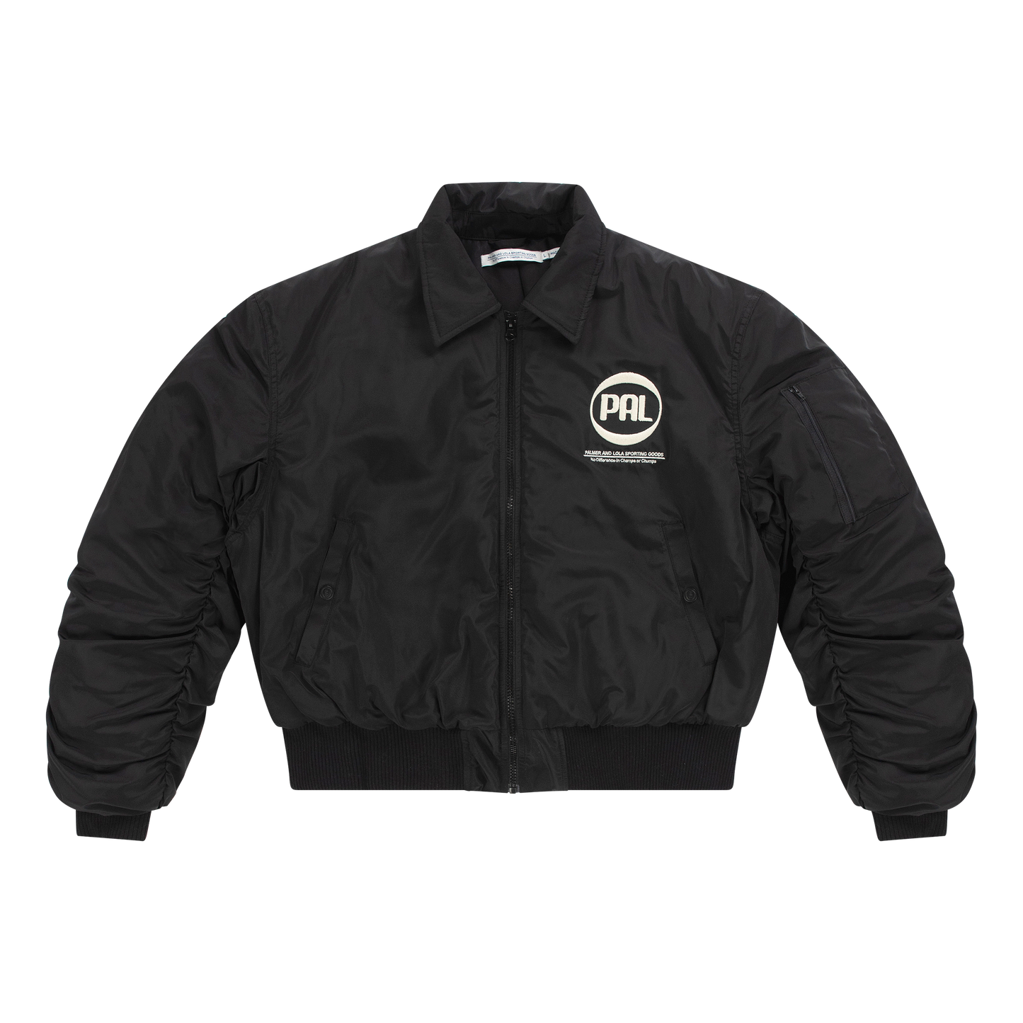 The Offcial PAL Sponsor Bomber Jacket Caviar