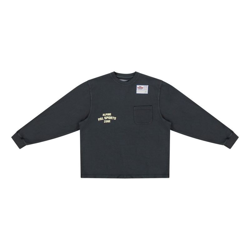 Alpine Sports Pocket Longsleeve Caviar Black