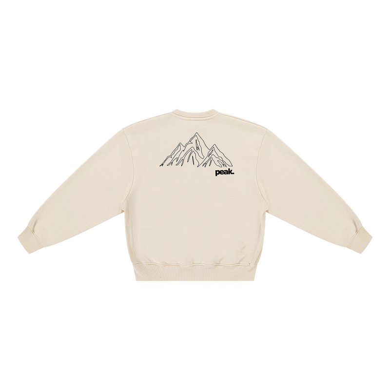 Elevation Gain Crewneck Marshmallow