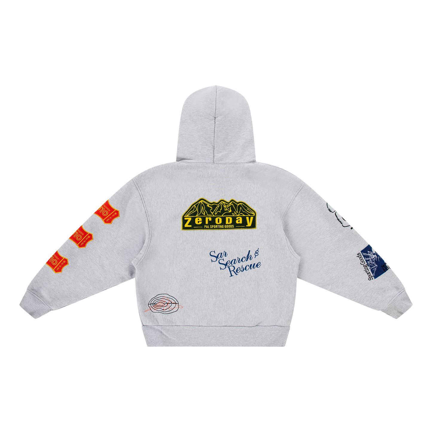 PAL Trial Hiking Collective Hoodie Light Gray