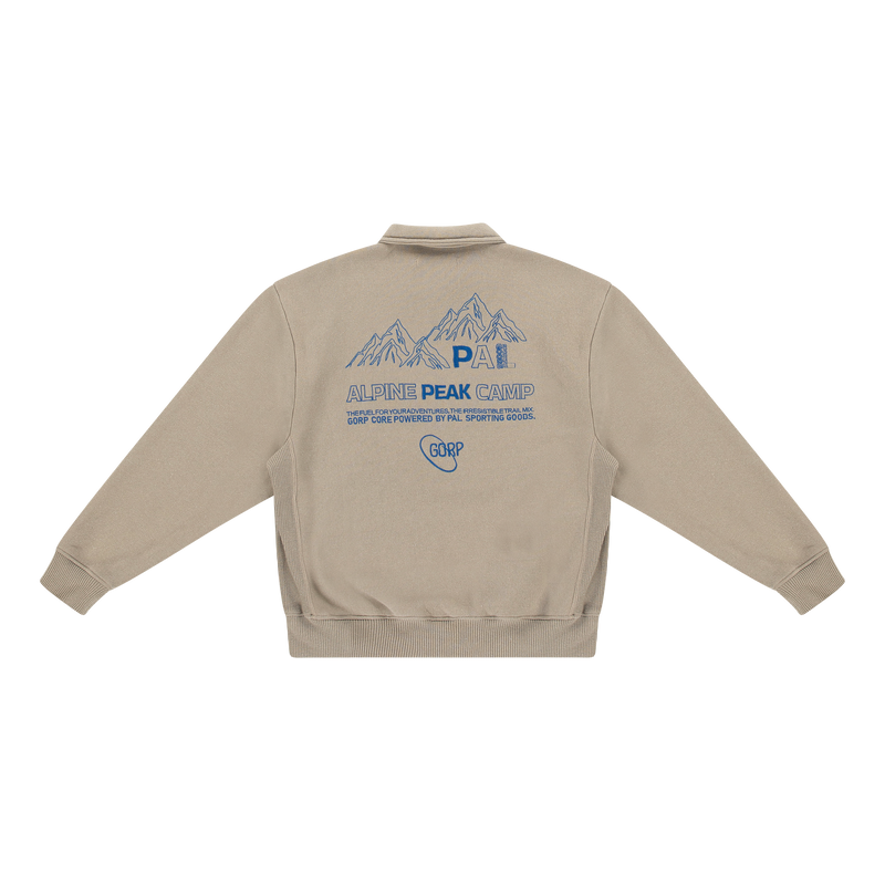 Alpine Zone Half Zip Taupe
