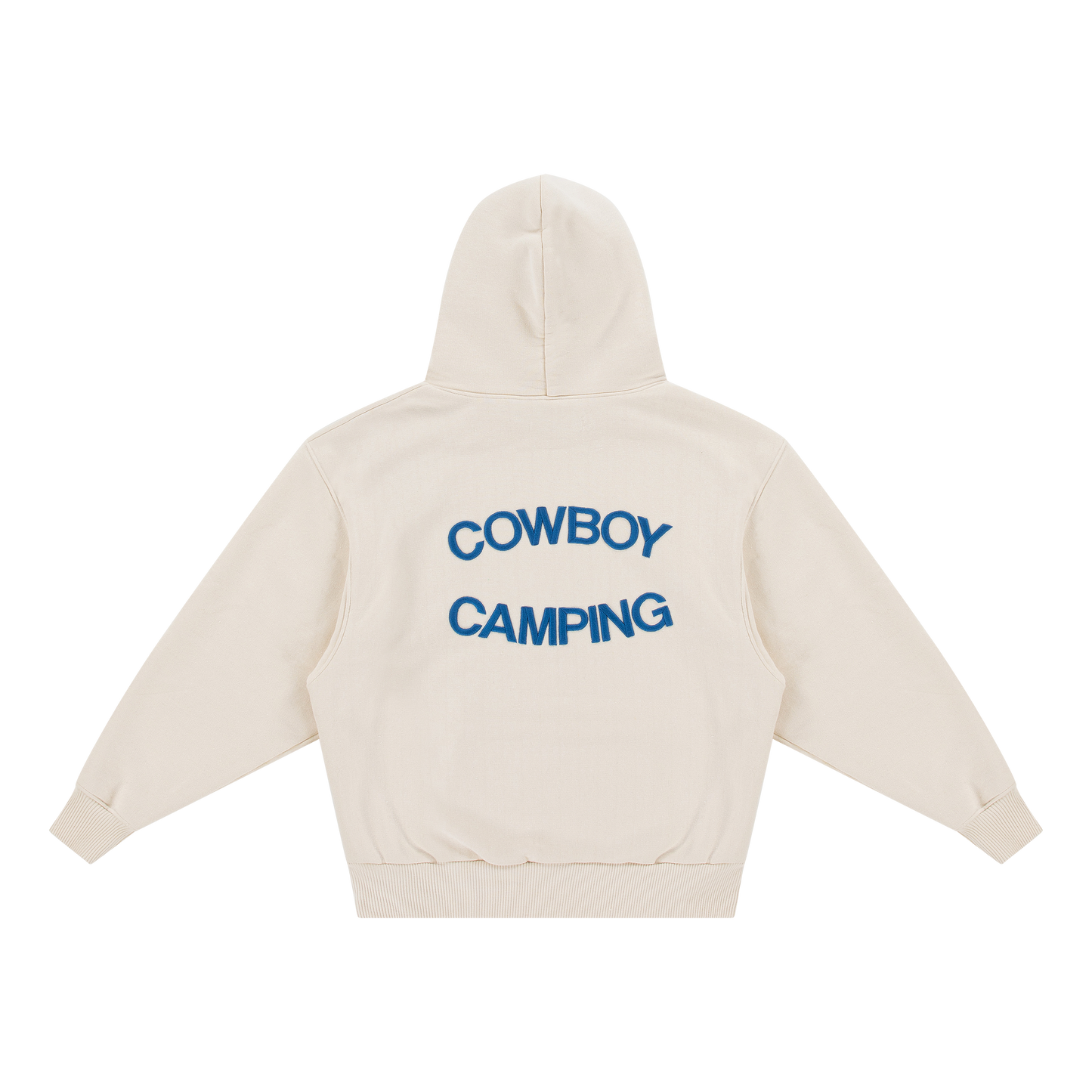 Cowboy Camping Hoodie Marshmallow