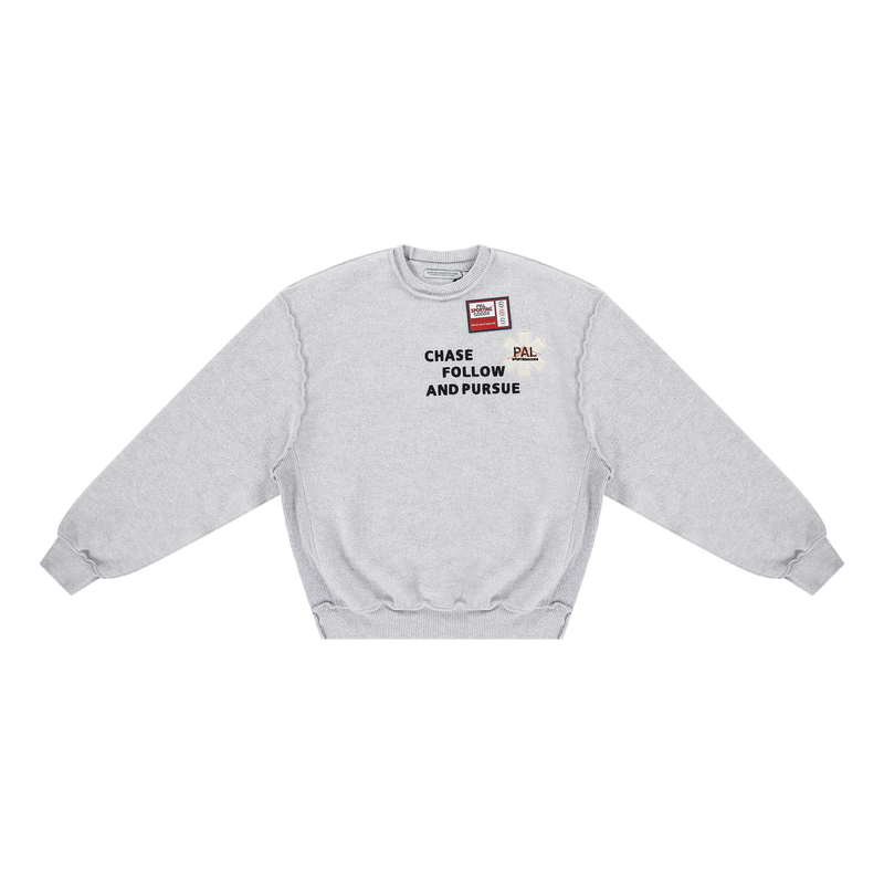 CFA Inside Out Crewneck Light Gray