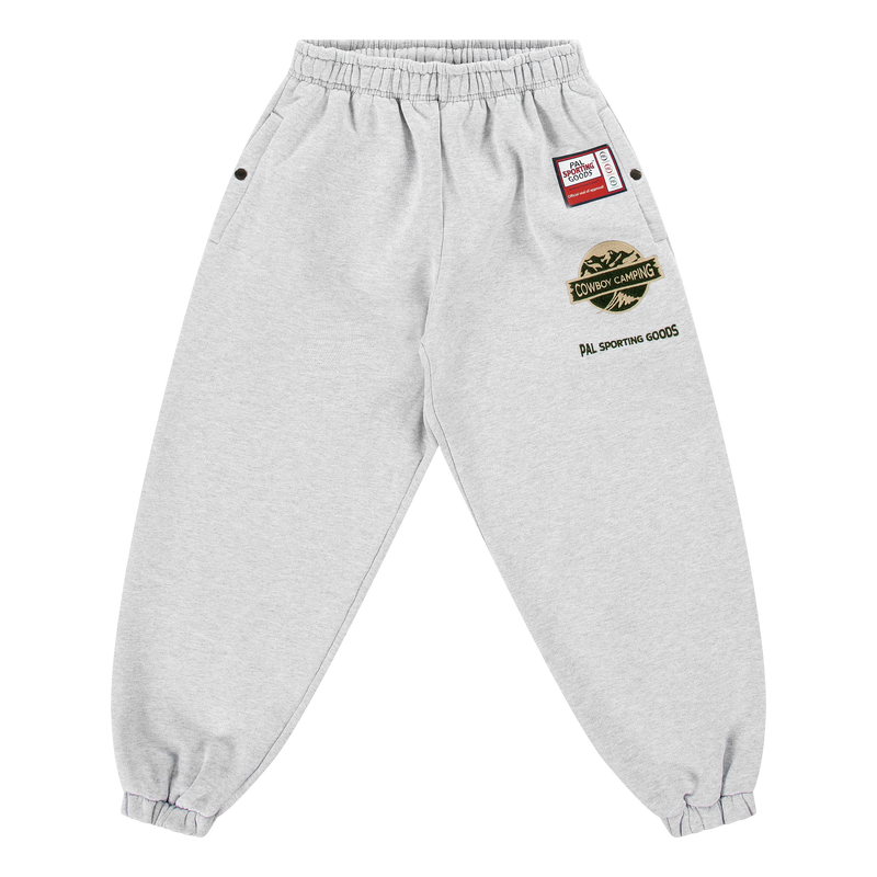 Cowboy Camping Sweatpants Light Gray