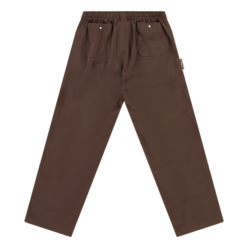 Cowboy Camping Button Down Pant Brown