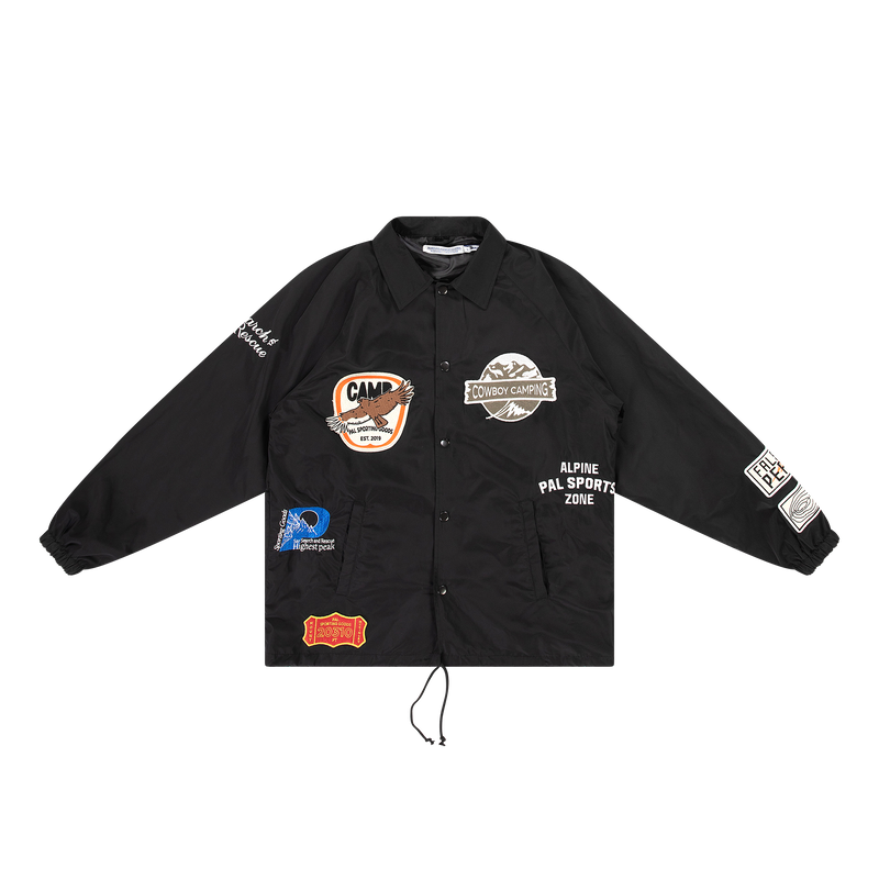 PAL Trial Hiking Collective Raglan Coach Jacket Black