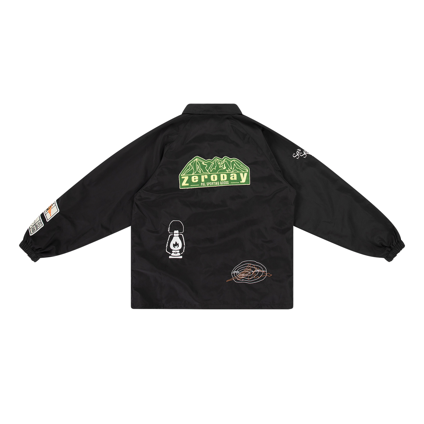 PAL Trial Hiking Collective Raglan Coach Jacket Black