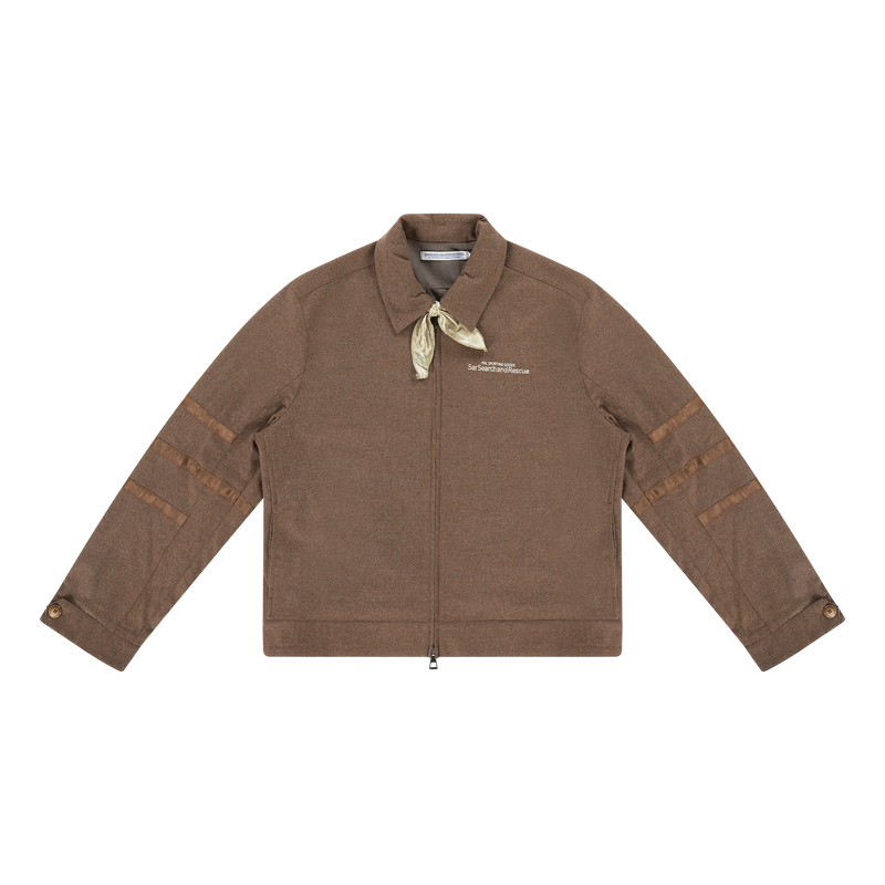 SAR Worldwide Twoway Zip Jacket Mocha