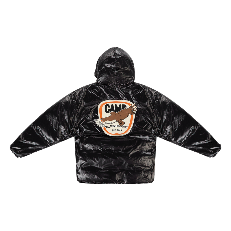 Camp Eagle Oversized hoodie black