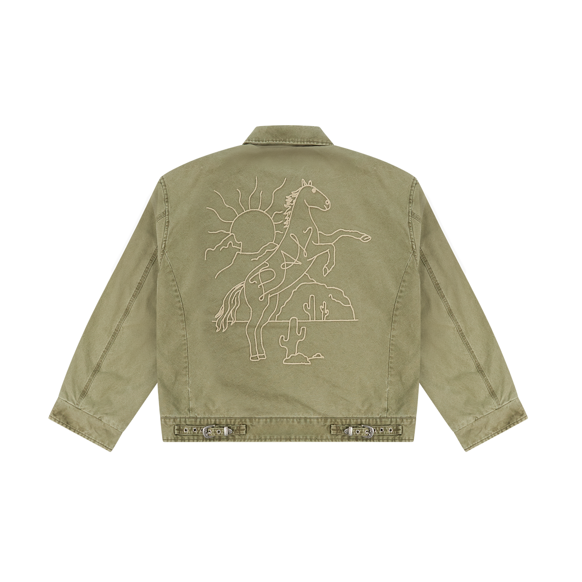 Gallop Jacket Washed Sage