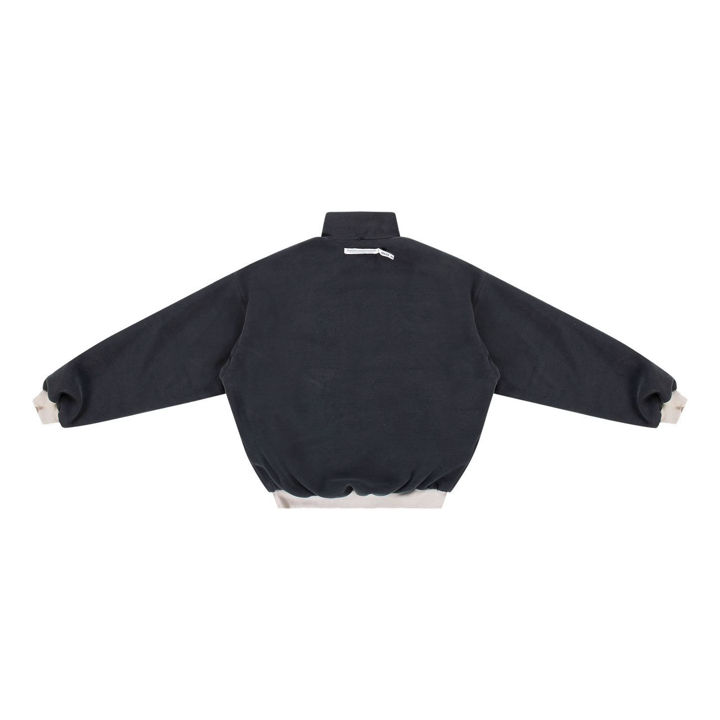 PJ’s Trail Cloud Reversible Short Bomber Gray Silver