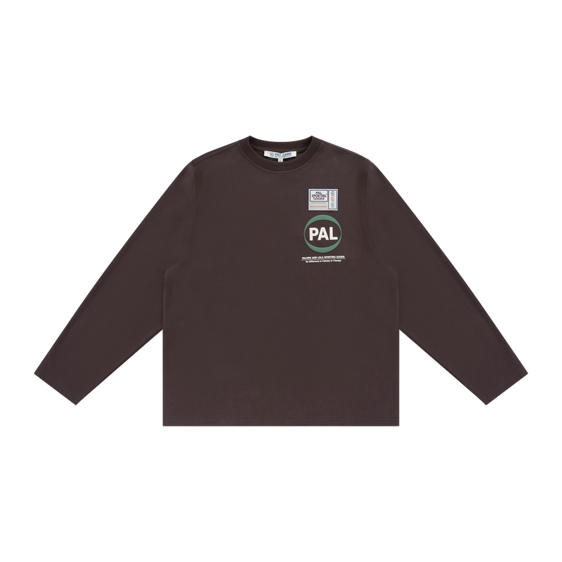 Pre Game Longsleeve Deep Mahogany