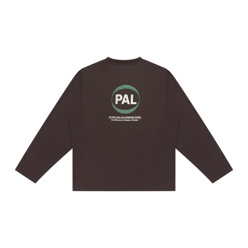 Pre Game Longsleeve Deep Mahogany