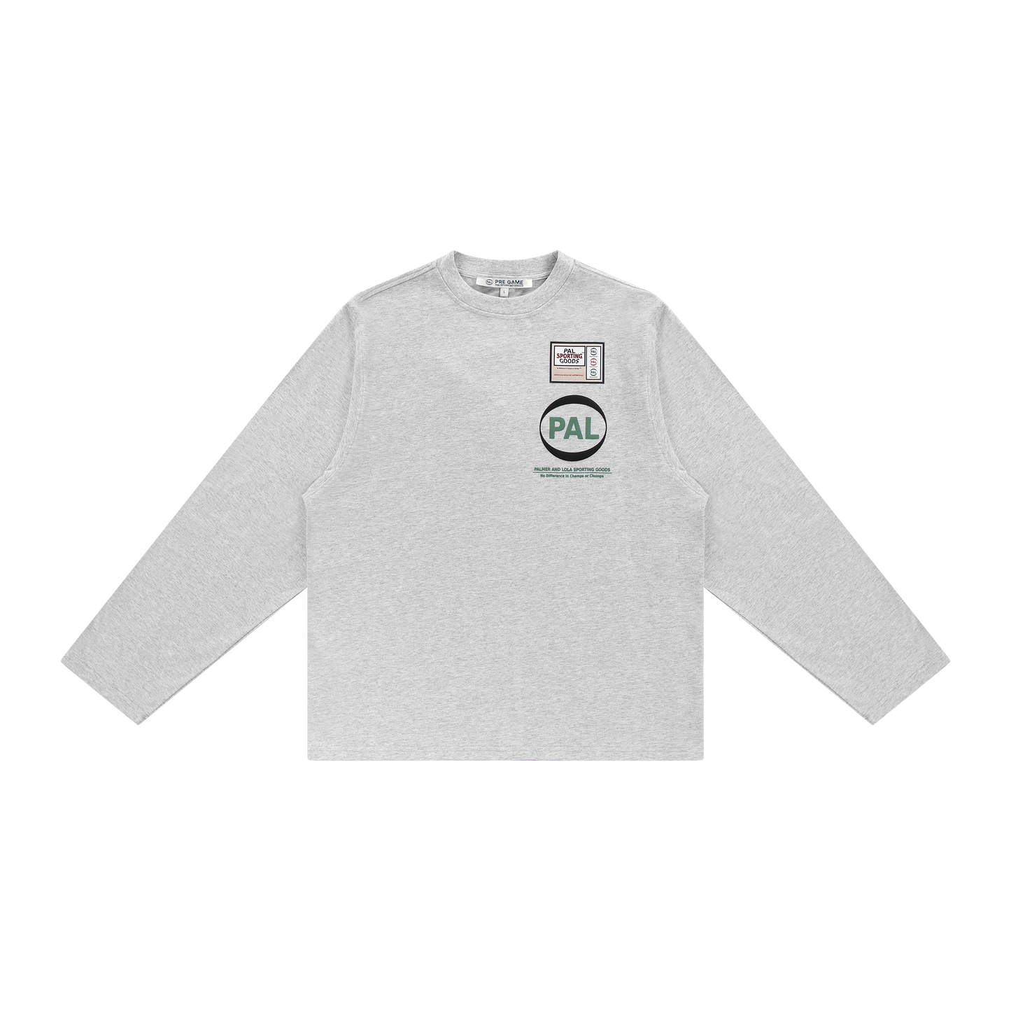 Pre Game Longsleeve Light Gray Marl