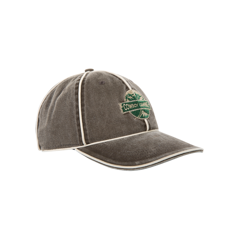 Cowboy Camping Cap Washed Brown