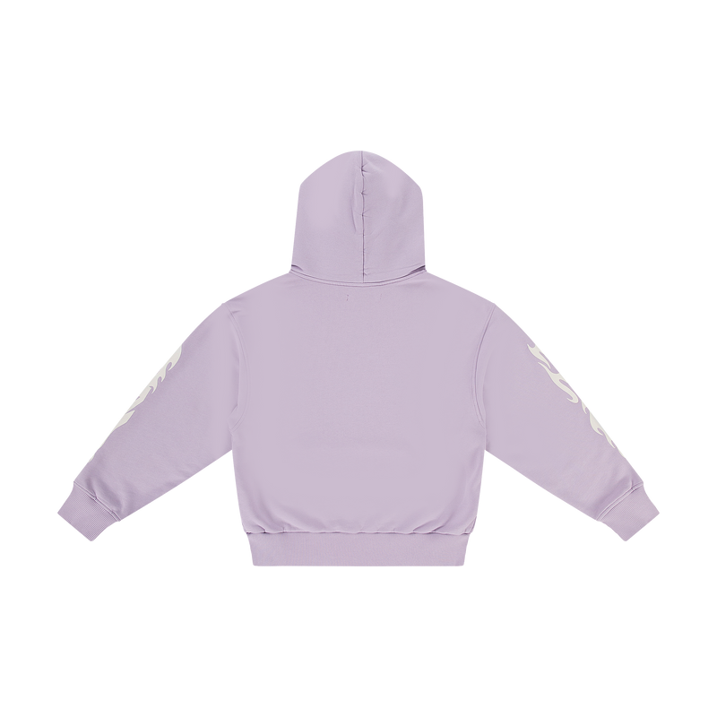 Inbred Tribal Hoodie Pastel Lilac