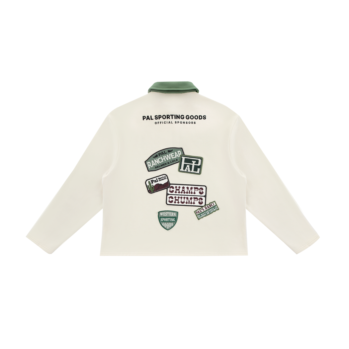 Official Sponsors Half Zip Marshmallow