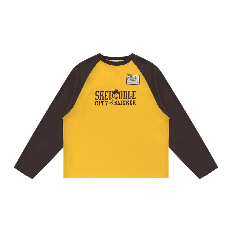Skedaddle Raglan Longsleeve - Packshot Front