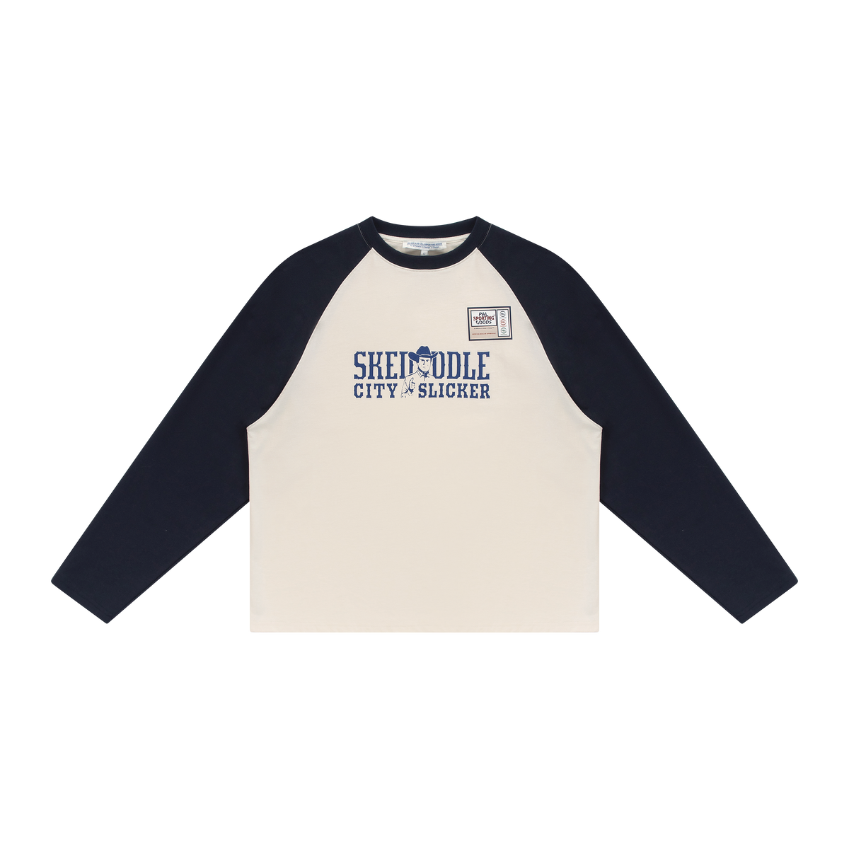 Skedaddle Raglan Longsleeve - Packshot Front