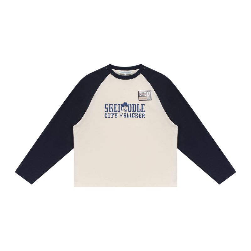 Skedaddle Raglan Longsleeve - Packshot Front