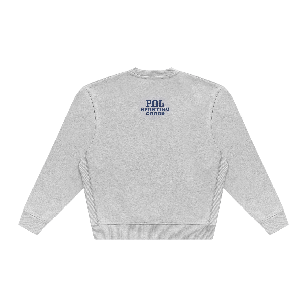 Skedaddle Crewneck Light Gray Marl - Packshot Back