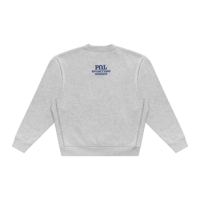 Skedaddle Crewneck Light Gray Marl - Packshot Back