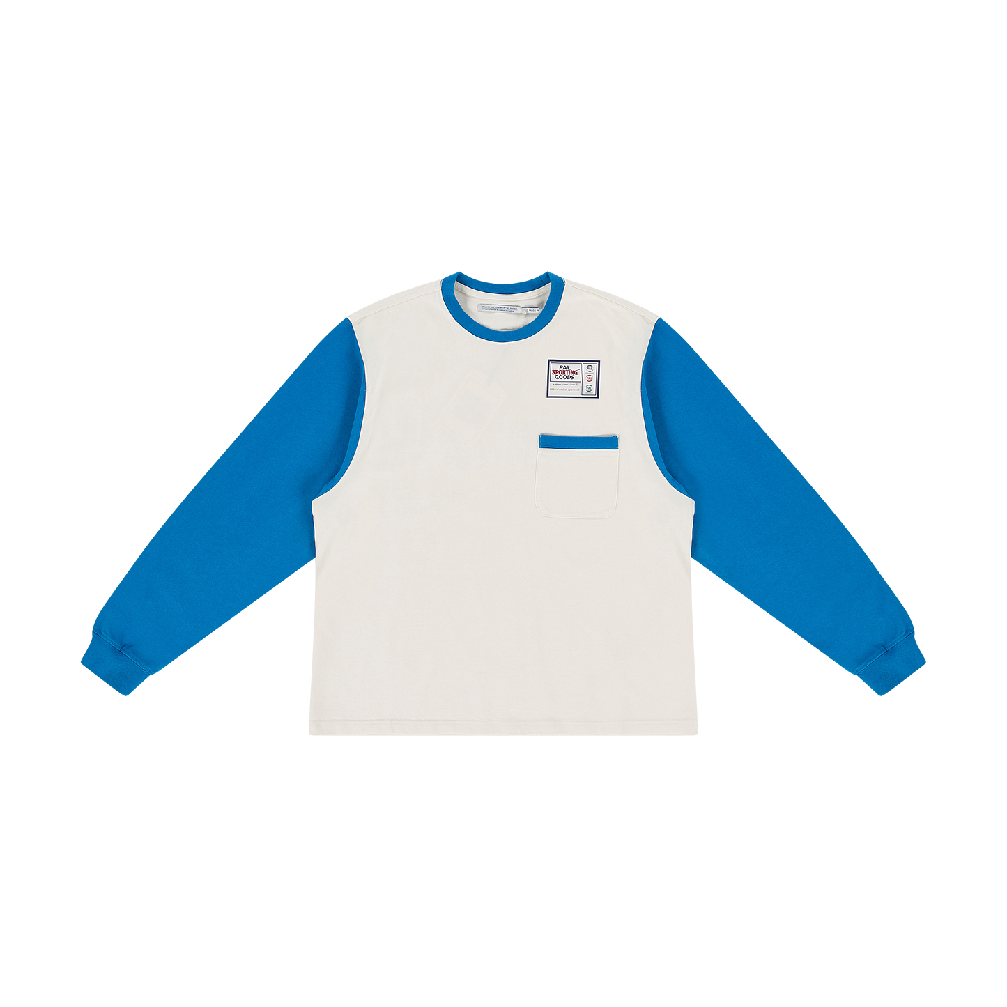 River Rats Longsleeve Marshmallow Blue