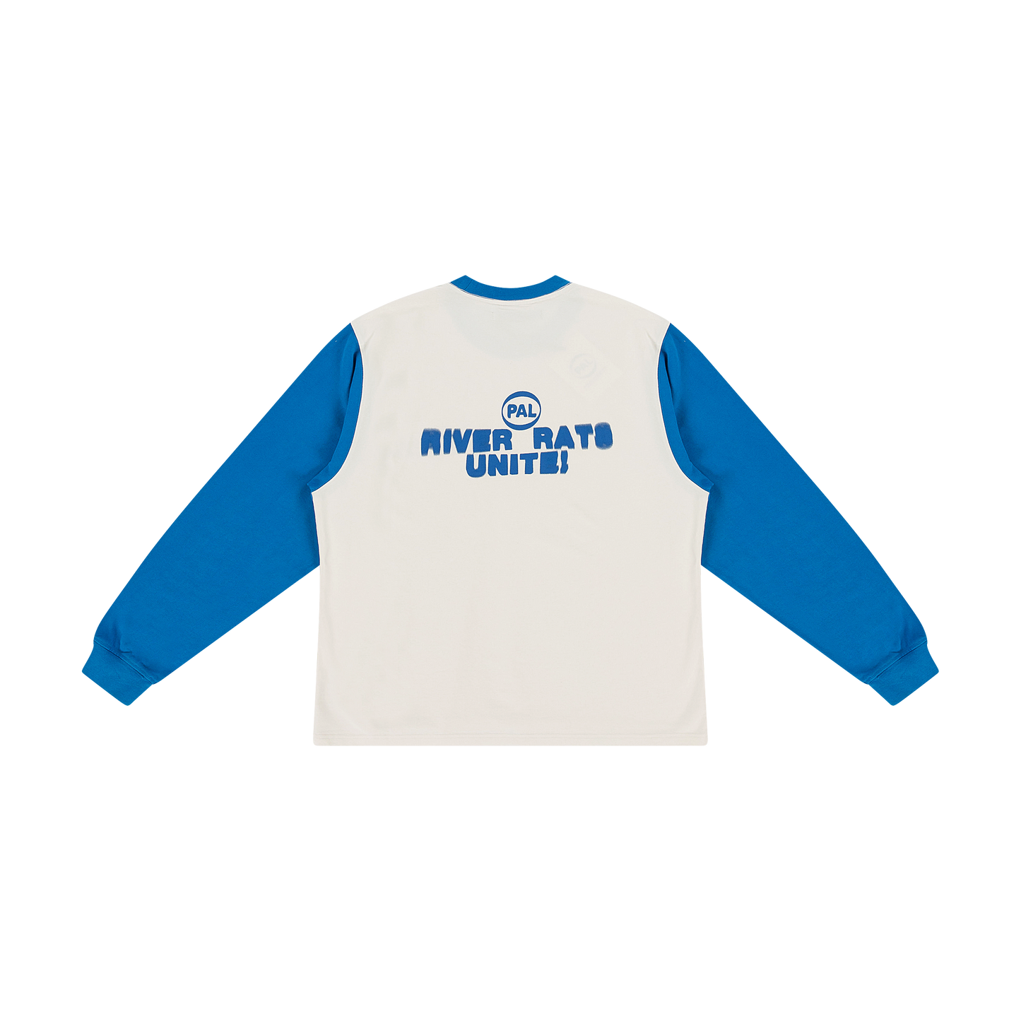 River Rats Longsleeve Marshmallow Blue