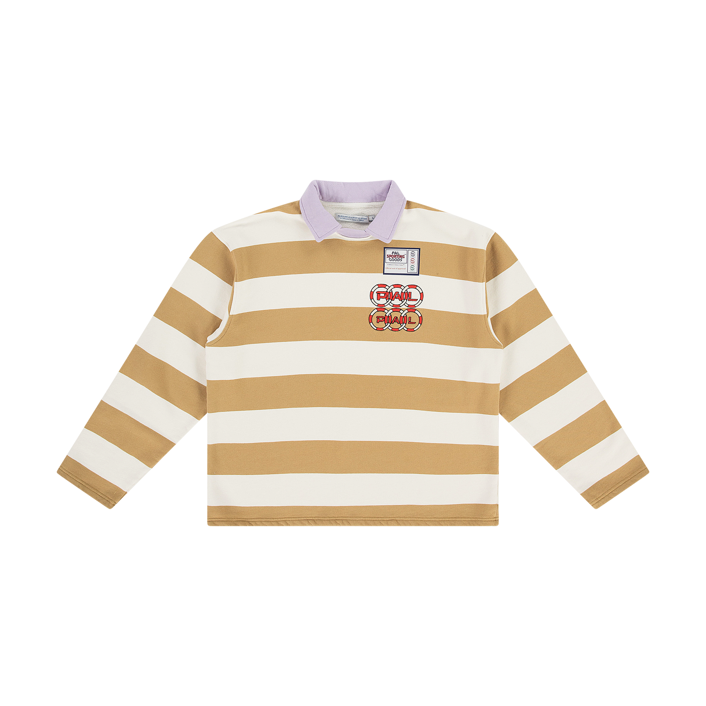 Drift Striped Longsleeve Striped Khaki