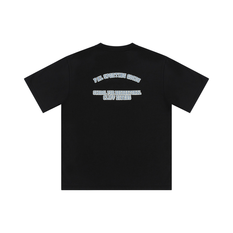 Cliff Divers School T-shirt Caviar