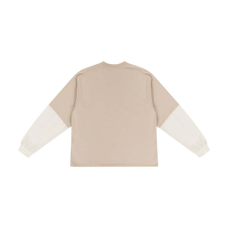 River Rats Double Sleeve Longsleeve  Feather Gray